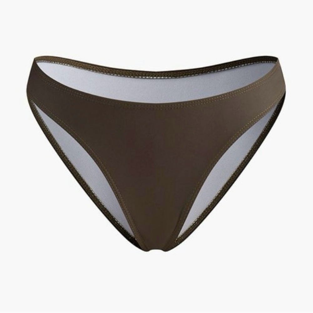 Brown Bikini Bottom